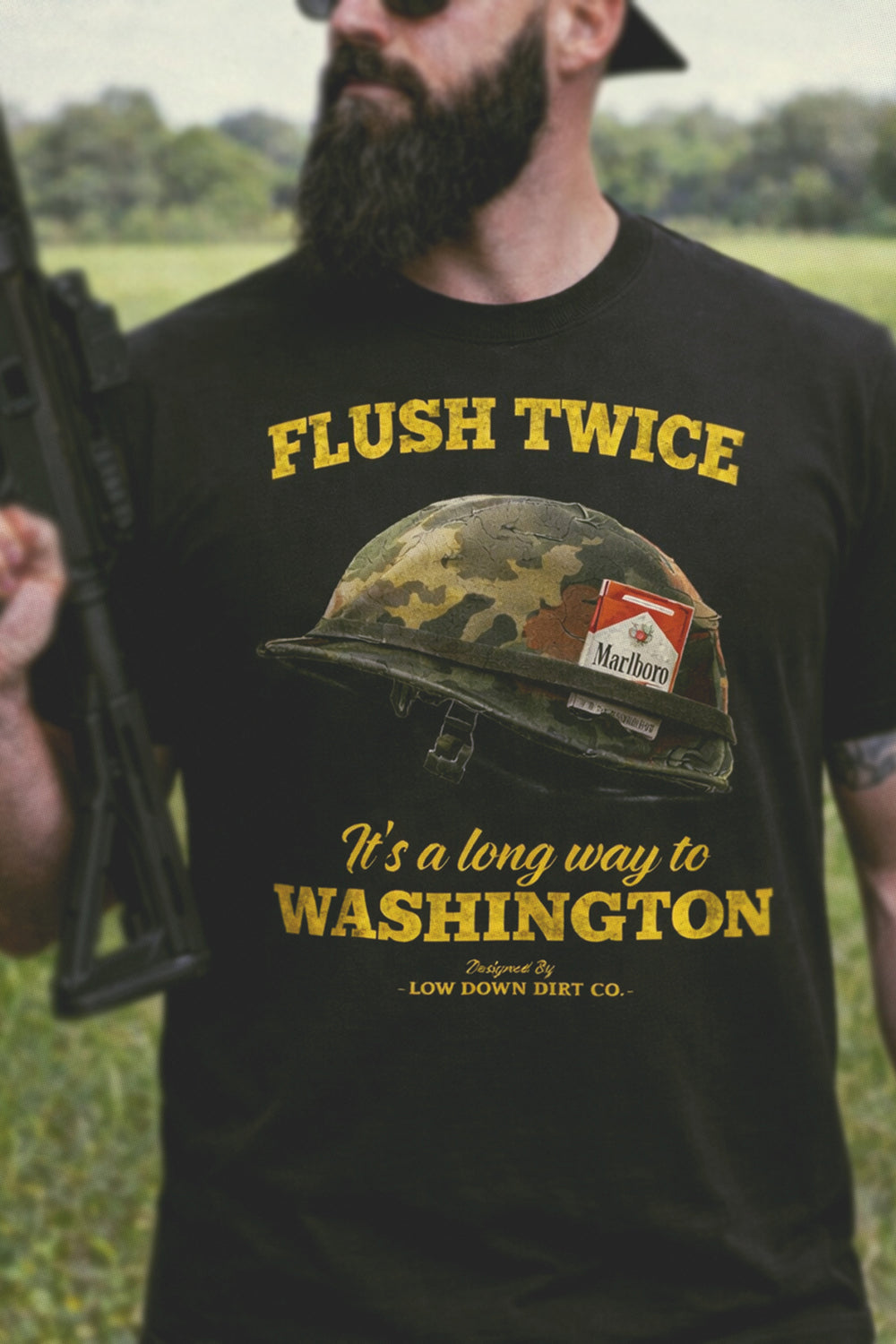 Flush Twice, It's A Long Way To Washington