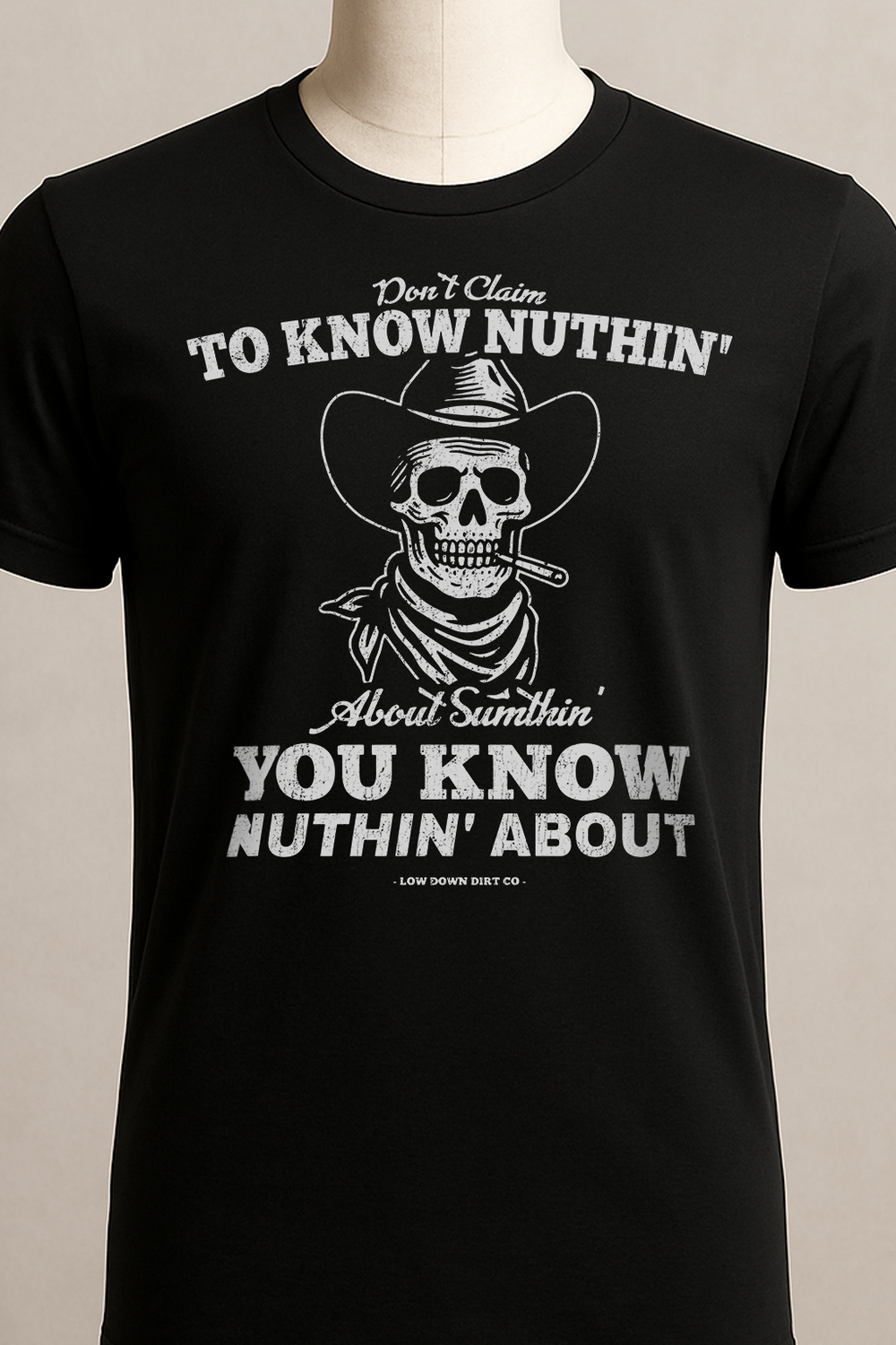 Don't Claim To Nuthin' About Sumthin' You Know Nuthin' About